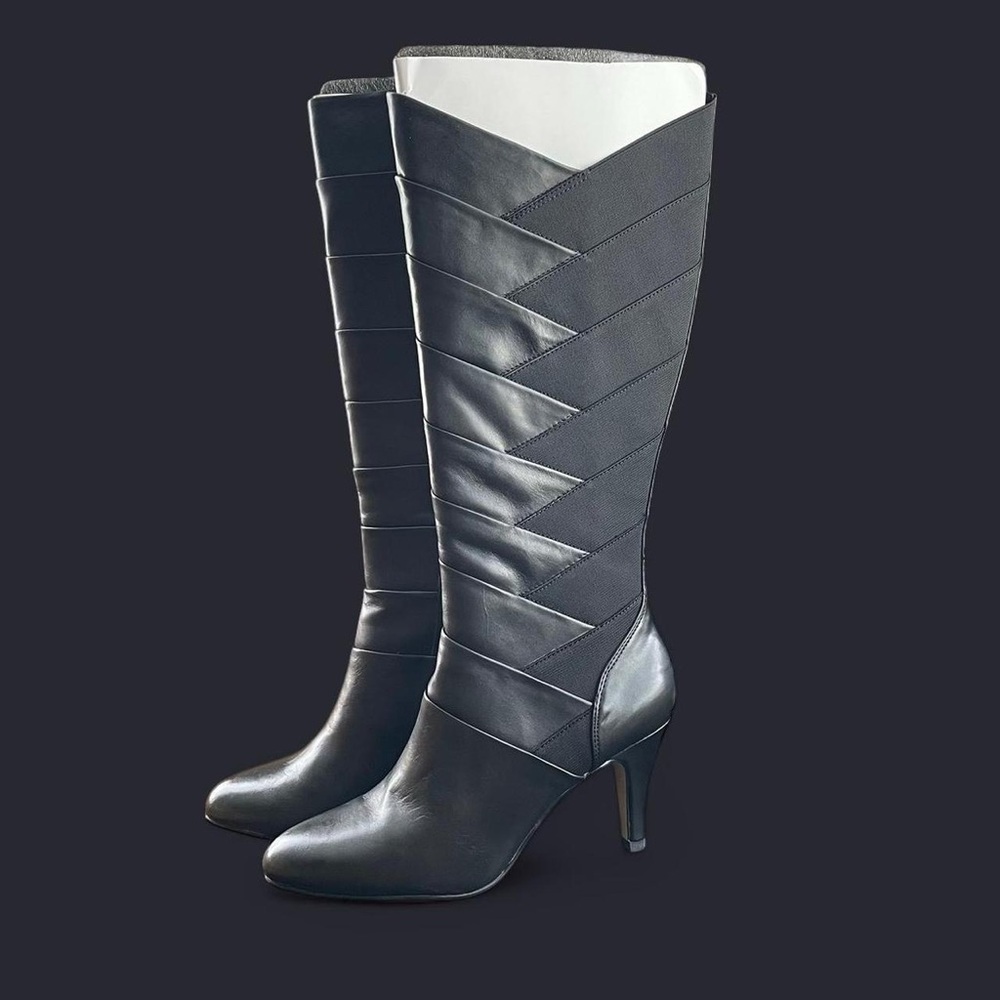 Stylish Black Knee-High Boots